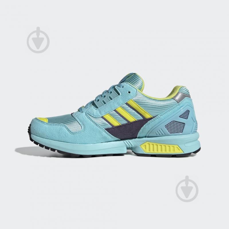 Кроссовки мужские демисезонные Adidas ZX 8000 EG8784 р.44 бирюзовые - фото 6