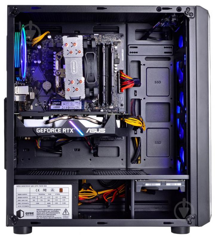 Компьютер Artline Gaming X56 (X56v22) black - фото 7 Компьютер Artline Gaming X56 (X56v22) black - фото 7
