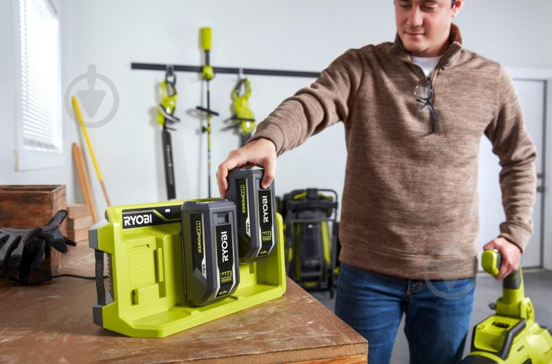Зарядное устройство RYOBI 36,0V 4Ah Max Power RY36C3PA 5133005540 - фото 3 Зарядное устройство RYOBI 36,0V 4Ah Max Power RY36C3PA 5133005540 - фото 3