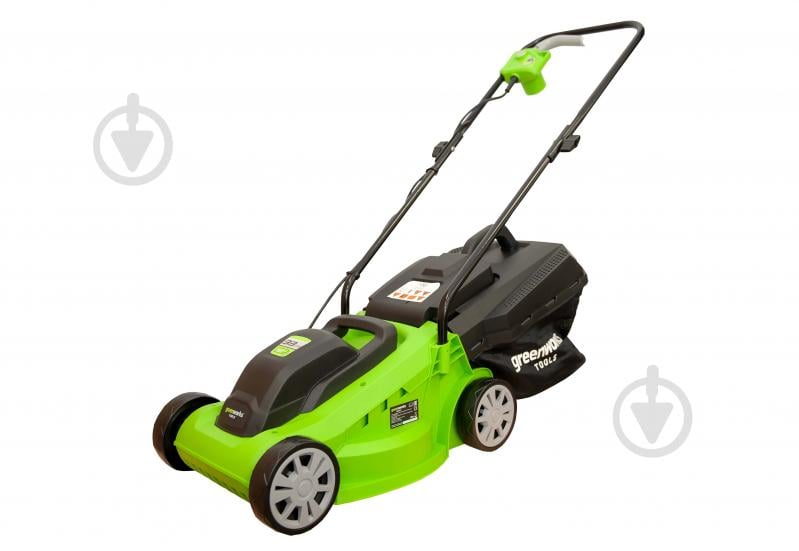 ᐉ Газонокосарка електрична GreenWorks GLM1232 2502207 • Краща