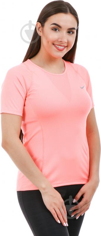 Футболка Nike W NK ZNL CL RELAY TOP 831512-676 р.XS красный - фото 2