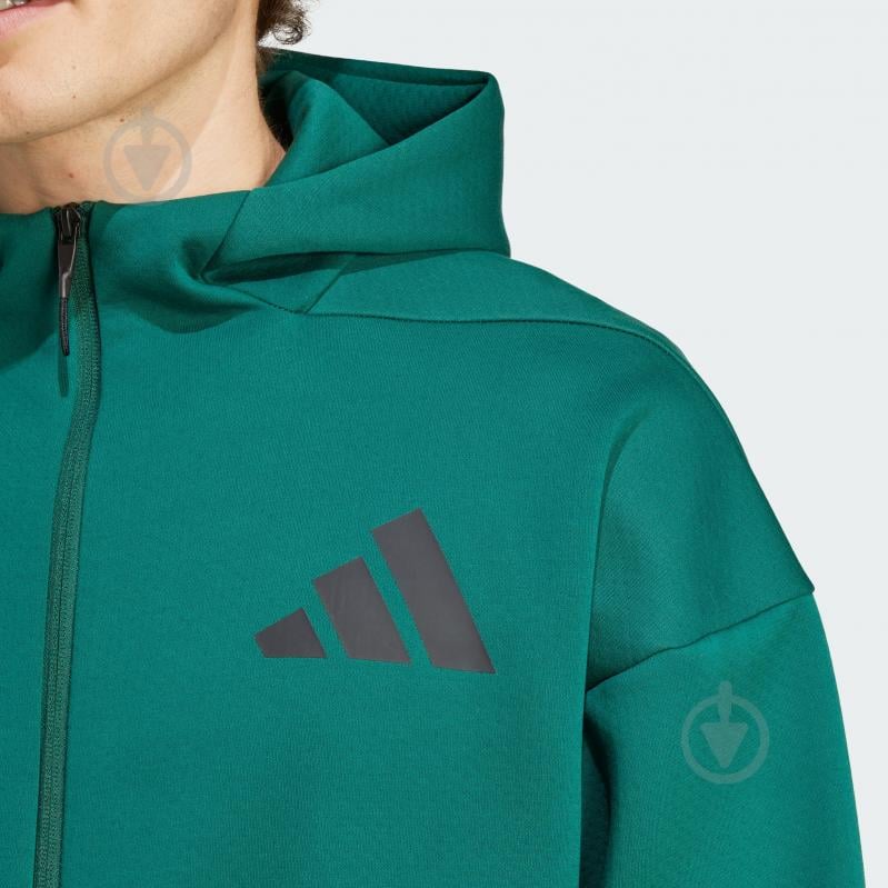 Джемпер Adidas M Z.N.E. FZ JF6539 р.2XL зелений - фото 4