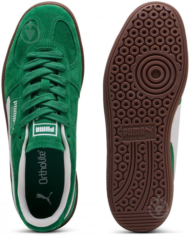 Кросівки чоловічі Puma PALERMO 39646363 р.40,5 зелені - фото 7