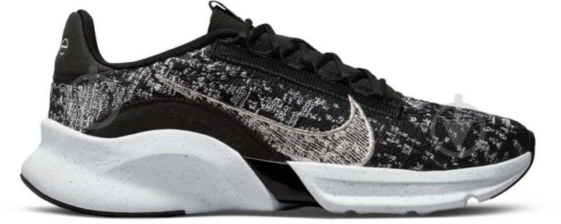 Кроссовки женские Nike SUPERREP GO 3 NN FK DH3393-010 р.38,5 черно-белые - фото 1