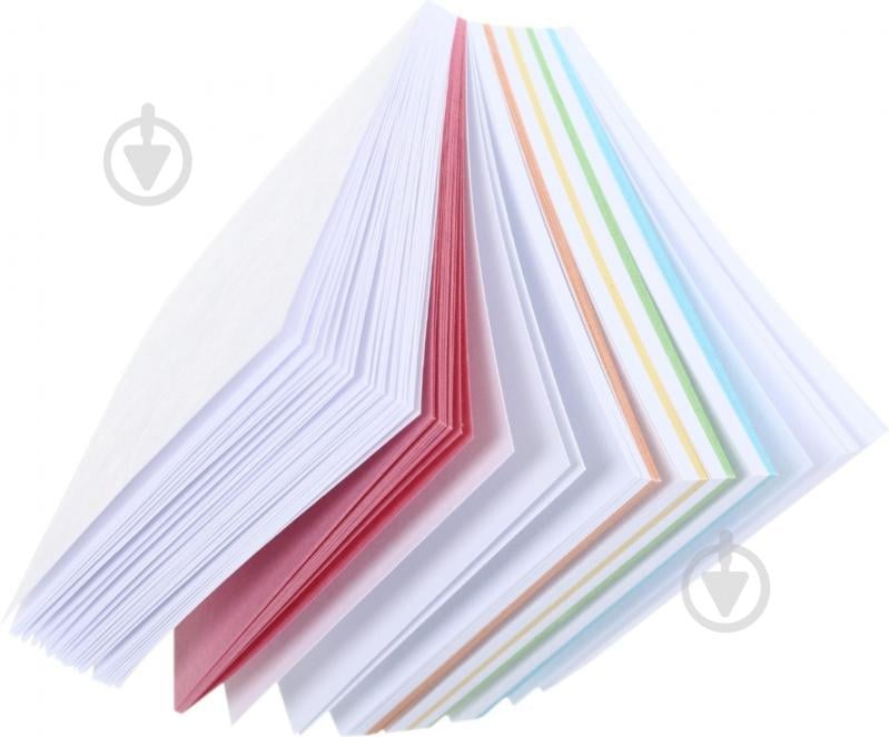 Бумага для заметок YAKTAK 85x85x30 мм микс цветов - фото 3