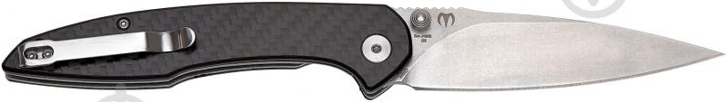 Нож складной CJRB Centros, D2, CF, к:black 2798.02.44 - фото 2