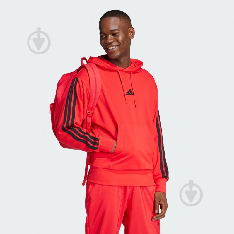 Джемпер Adidas M 3S FT HD JD1873 р.2XL красный - фото 5 Джемпер Adidas M 3S FT HD JD1873 р.2XL красный - фото 5