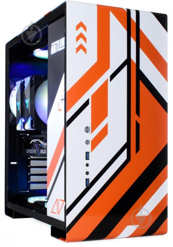 Компьютер Artline Overlord ASMV (ASMVv23) black/orange - фото 2