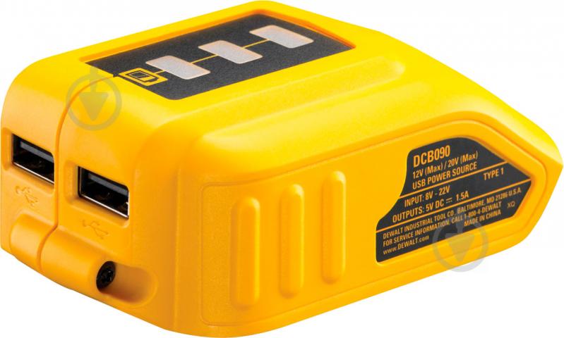 Адаптер DeWalt USB DCB090 - фото 2