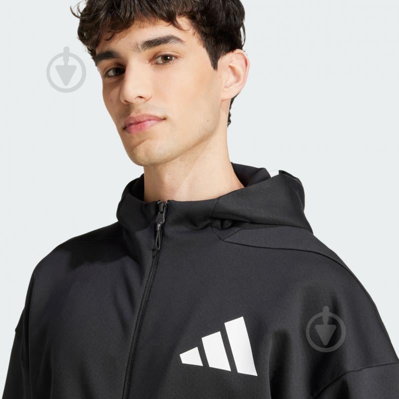 Джемпер Adidas M Z.N.E. FZ JD5984 р.2XL чорний - фото 4