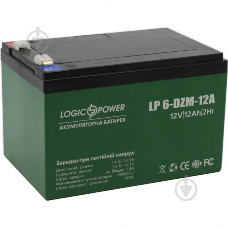 Аккумулятор LogicPower LP 6-DZM-12 - фото 1