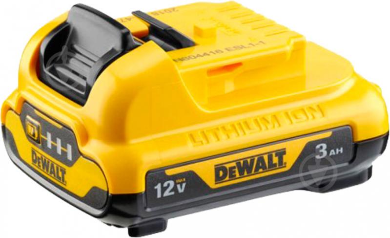 Батарея аккумуляторная DeWalt 12,0V 3,0Ah DCB124 - фото 2