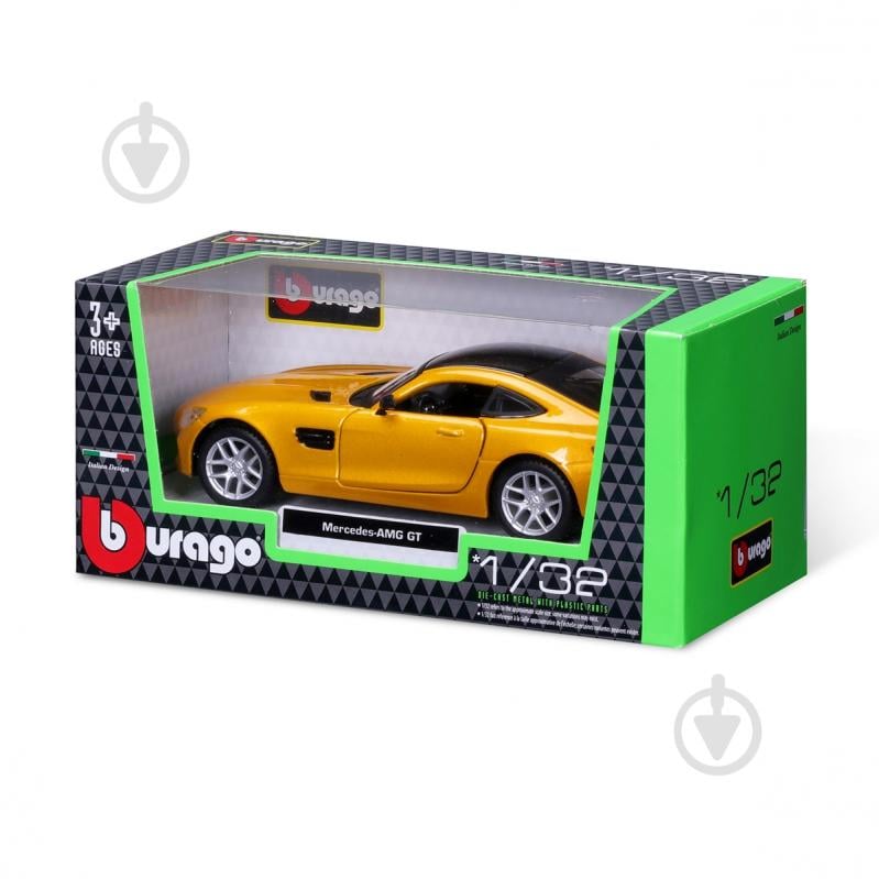 Машинка Bburago 1:32 Автомодель – Mercedes-AMG GT 18-43065 - фото 3