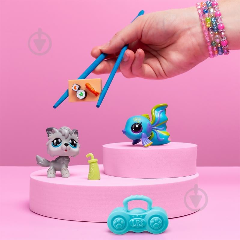 Игровой набор Littlest Pet Shop Рок-н-рольные Суши 00526 - фото 4