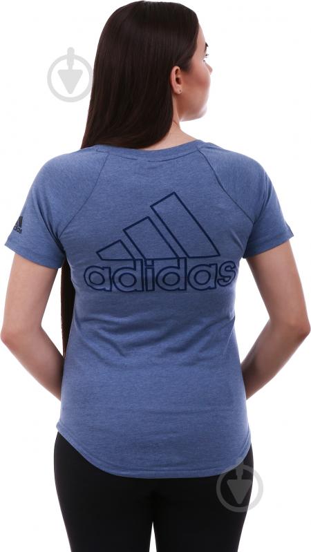 Футболка Adidas IMAGE TEE BR2129 р.L синий - фото 3