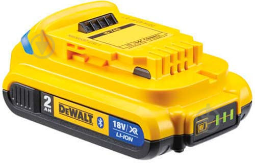 Батарея аккумуляторная DeWalt 18,0V 2Ah 2шт + USB адаптер DeWALT 7304 - фото 3