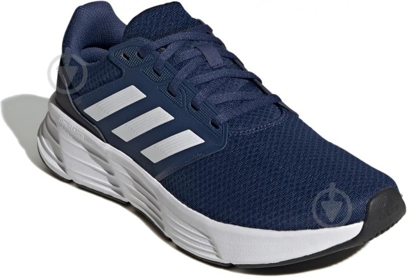 Кросівки чоловічі демісезонні Adidas ADIDAS GALAXY 6 M GW4139 р.41 1/3 сині - фото 3