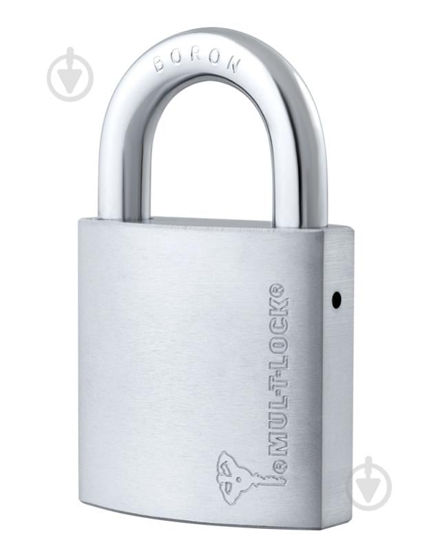 Замок навесной Mul-T-Lock G55 Integrator 2KEY 27x10 мм открытый (амбарный) - фото 1