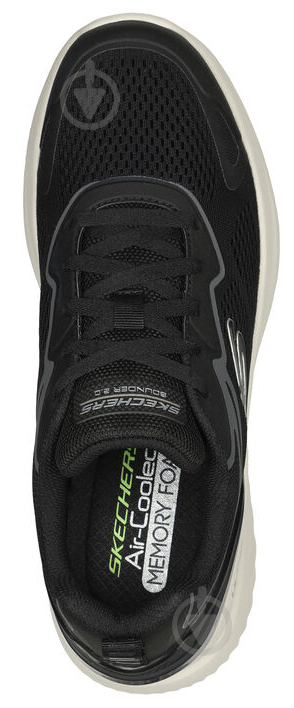 Кросівки чоловічі Skechers BOUNDER 2.0 232674 BKGY р.45 чорні - фото 4