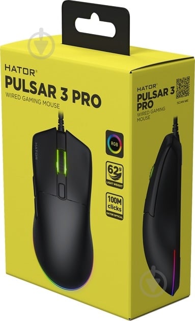 Мышь Hator Pulsar 3 PRO black (HTM620) - фото 11