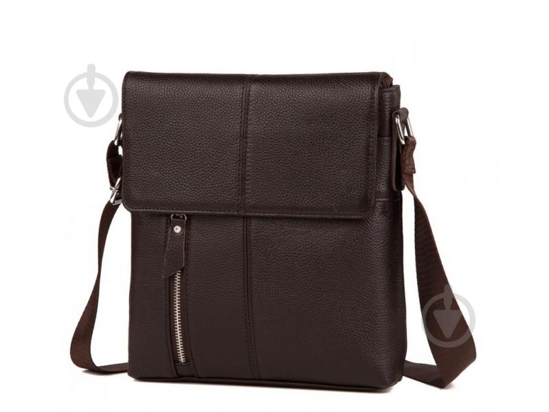 Сумка через плечо Tiding Bag A25-238C коричневый - фото 1 Сумка через плечо Tiding Bag A25-238C коричневый - фото 1