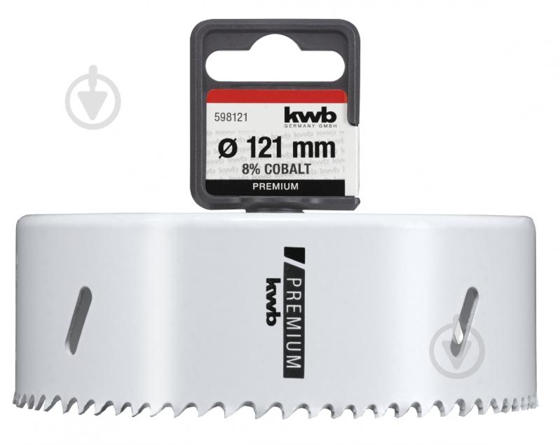 Коронка KWB HSS BI-METALL 121 мм - фото 1 Коронка KWB HSS BI-METALL 121 мм - фото 1