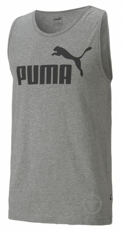 Майка Puma ESS TANK MEDIUM GRAY HEATHER 58667003 р.L сірий - фото 2