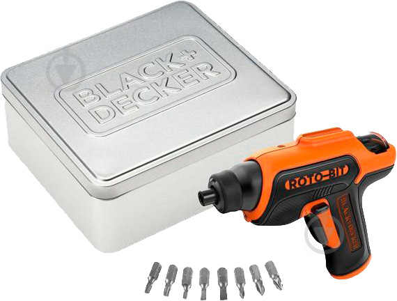 Отвертка аккумуляторная Black+Decker CS36BST - фото 6