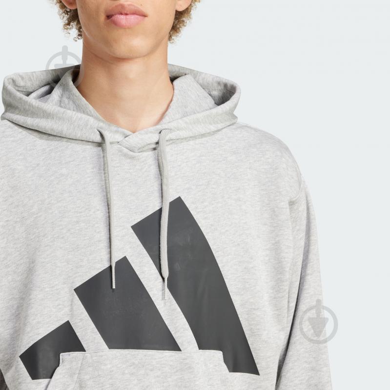 Джемпер Adidas M BL FT HD JE8889 р.L сірий - фото 3 Джемпер Adidas M BL FT HD JE8889 р.L сірий - фото 3