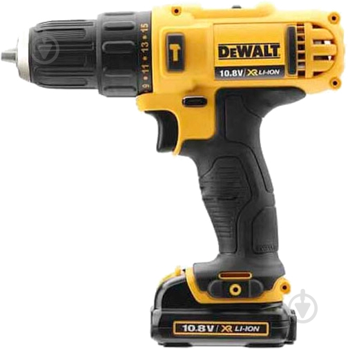 Шуруповерт ударный аккумуляторный DeWalt DCD716C2 - фото 3