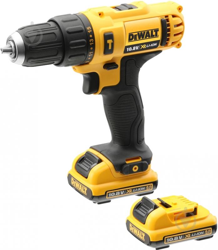Шуруповерт ударный аккумуляторный DeWalt DCD716C2 - фото 1