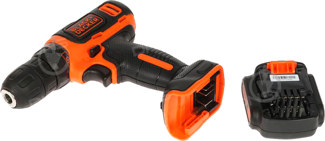 Шуруповерт акумуляторний Black+Decker BDCDD12K - фото 5