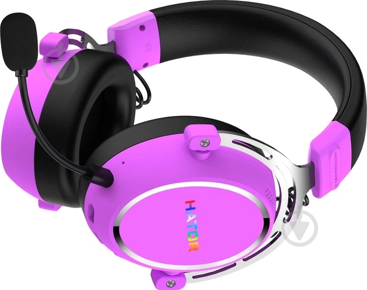 Наушники Hator Hypergang 3 Wireless cyber violet (ESH52) - фото 8
