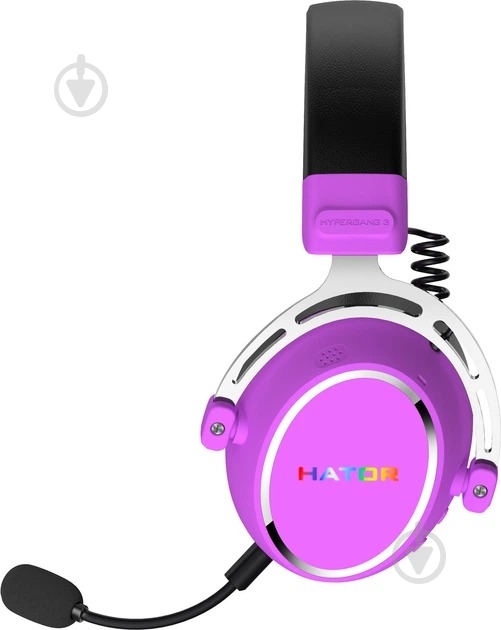 Наушники Hator Hypergang 3 Wireless cyber violet (ESH52) - фото 5