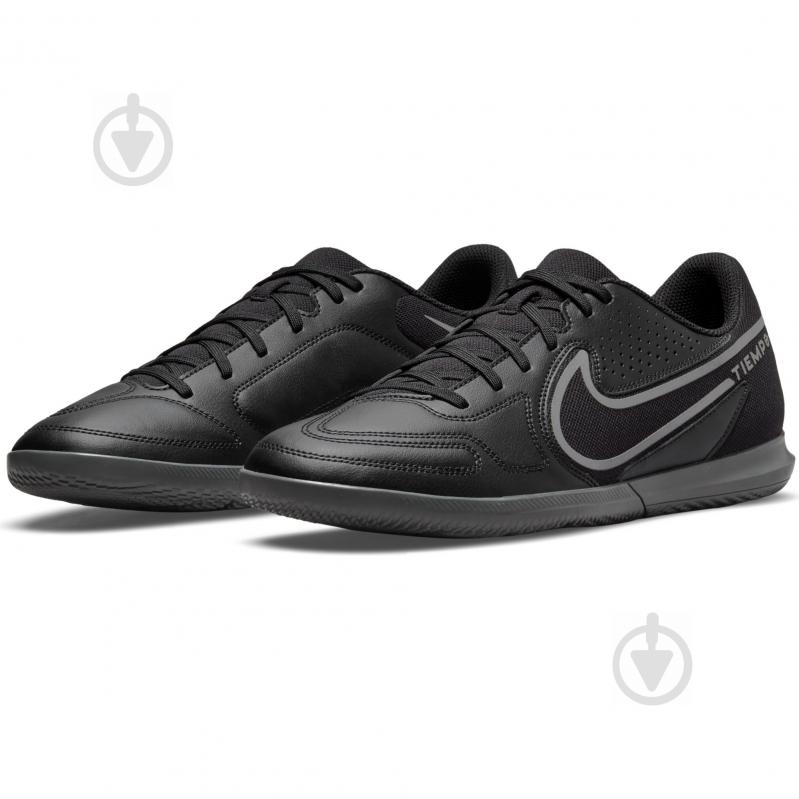 Футзальне взуття Nike Tiempo Legend 9 Club IC DA1189-004 р.45 чорний - фото 1