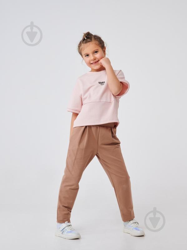 Брюки Smil 115516 р.140 Beige - фото 3