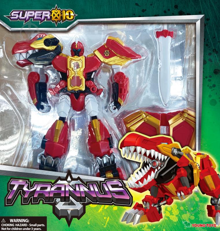 Трансформер Super10 Тиранус 314059 - фото 1 Трансформер Super10 Тиранус 314059 - фото 1