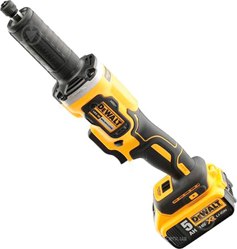 Аккумуляторная прямая шлифмашина DeWalt DCG426P2 - фото 4