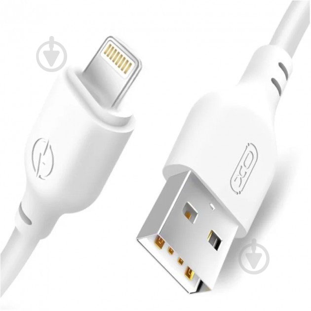 Кабель Xo NB103 2.1A Bell USB Cable Lightning 1 м black (6920680862719) - фото 1 Кабель Xo NB103 2.1A Bell USB Cable Lightning 1 м black (6920680862719) - фото 1