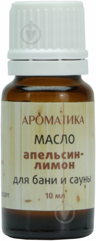 Олія для лазні та сауни Ароматика Апельсин и лимон 10 мл - фото 2