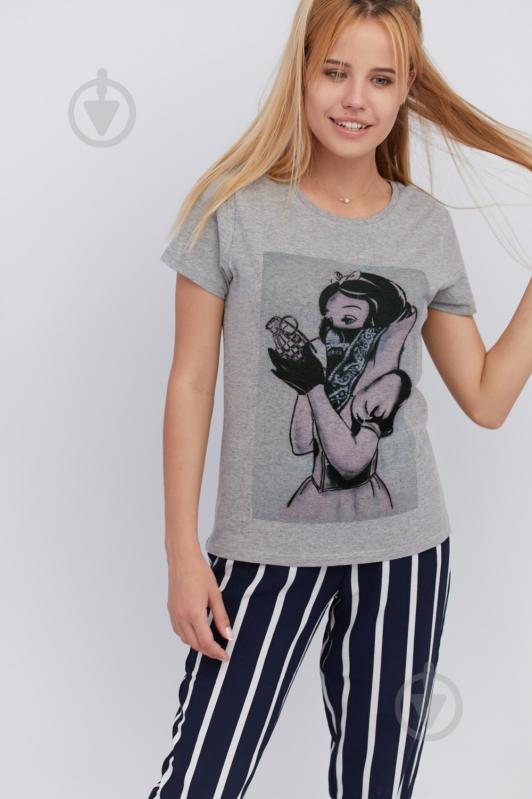 Футболка YAPPI WG1069 р.XL серый - фото 1 Футболка YAPPI WG1069 р.XL серый - фото 1