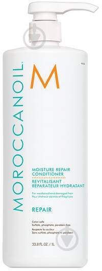 Кондиціонер Moroccanoil Moisture Repair звозволожує та відновлює волосся 1000 мл - фото 1