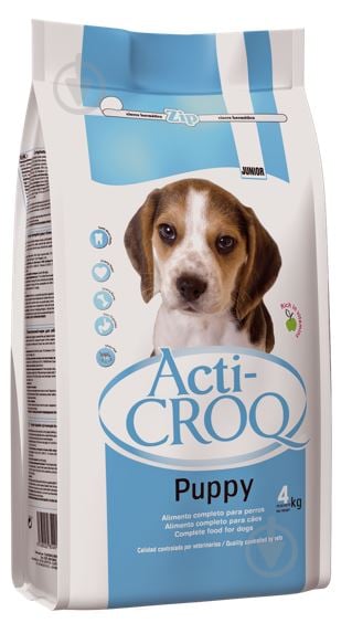 Корм сухий ActiCROQ puppy для цуценят 4 кг - фото 1