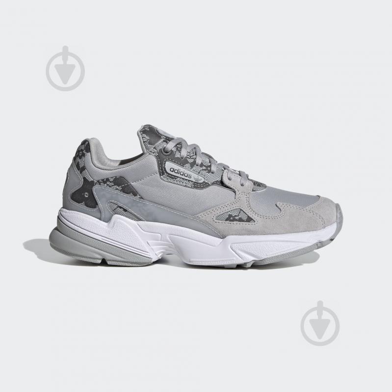 Кросівки жіночі демісезонні Adidas FALCON W EH3518 р.38 сірі - фото 1