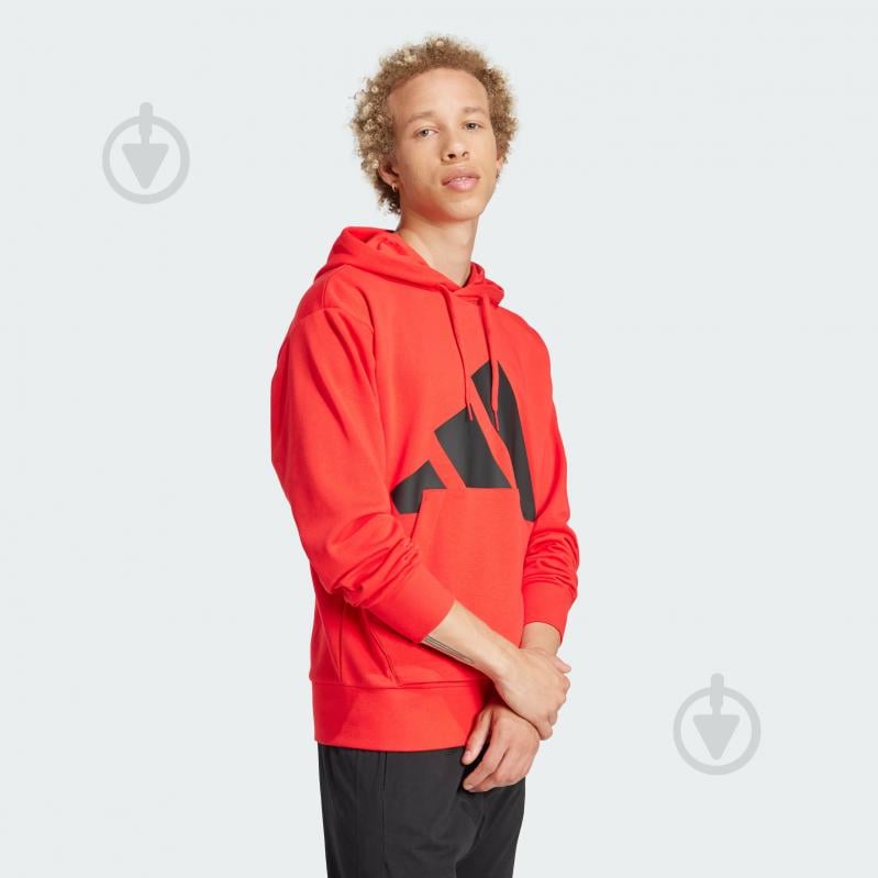 Джемпер Adidas M BL FT HD JE8894 р.M красный - фото 5