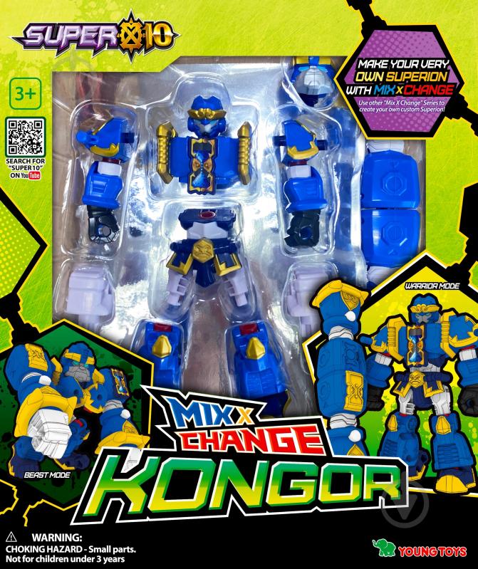 Трансформер Super10 MIX Конгор 314066 - фото 1 Трансформер Super10 MIX Конгор 314066 - фото 1