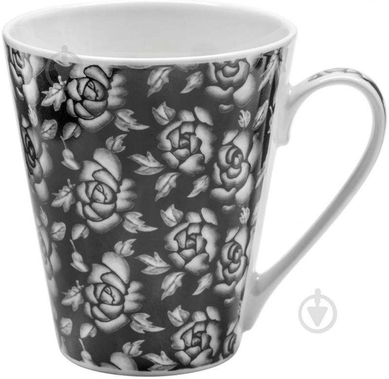 Чашка 290 мл черно-белая - фото 2