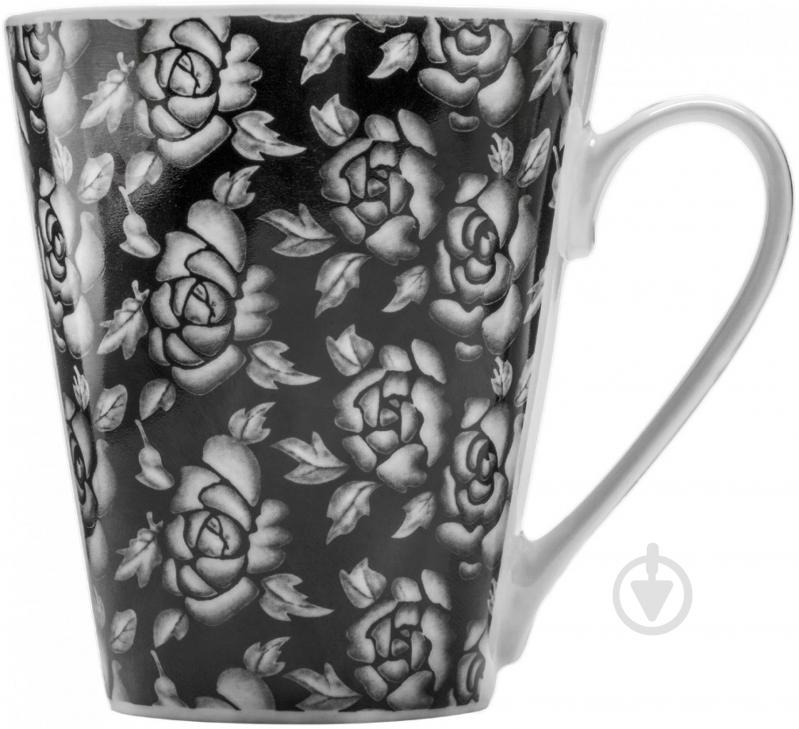 Чашка 290 мл черно-белая - фото 1