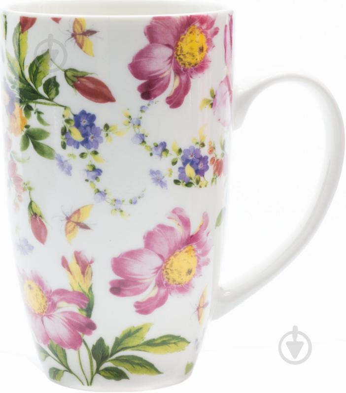 Чашка Цветы 410 мл - фото 1 Чашка Цветы 410 мл - фото 1