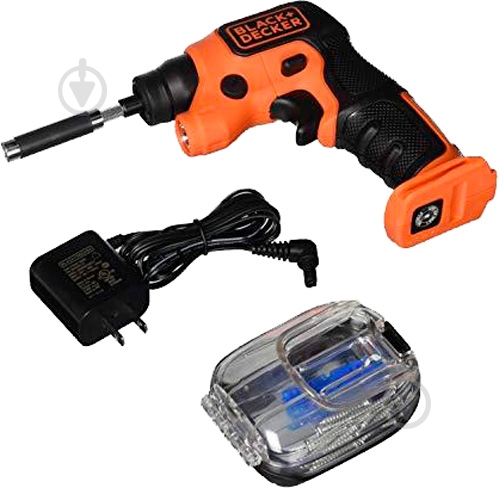 Отвертка аккумуляторная Black+Decker BDCSFS30C - фото 4